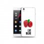 Чехол задняя-панель-накладка-бампер MyPads Бренд лове малино для OnePlus X/One plus X E1001 5.0 противоударный